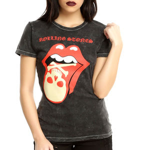 The Rolling Stones Skull & Crossbones rock Official Tee M NWT